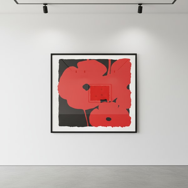 Donald Sultan - Big Red, 2014