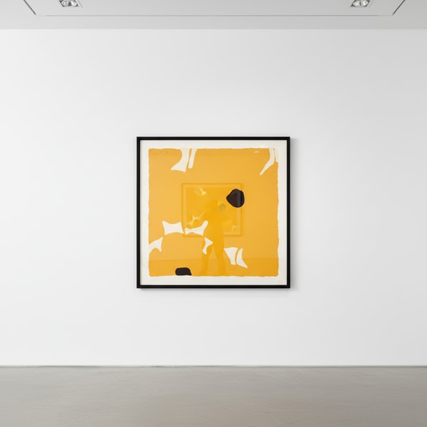Donald Sultan - Yellow Poppies, Sept 7, 2022