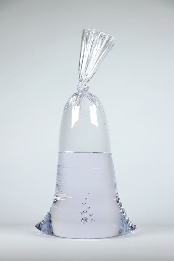 Dylan Martinez - Water Bag D91, 2024, Hand blown glass sculpture