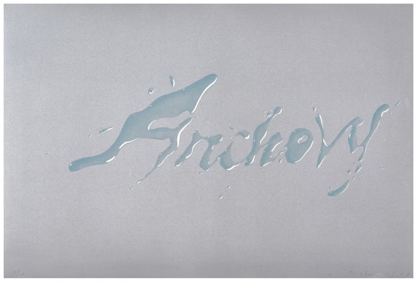 Ed Ruscha - Anchovy, 1969