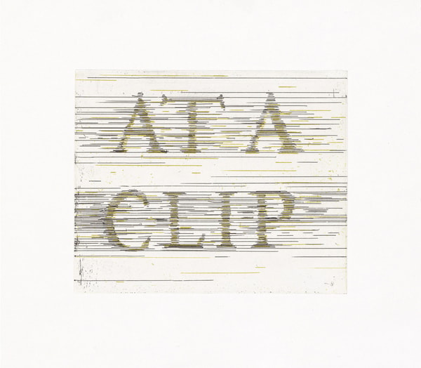 Ed Ruscha - At a Clip, 2023