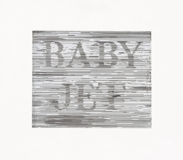 Ed Ruscha - Baby Jet, 2023