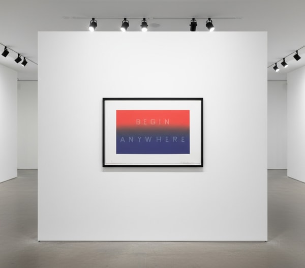 Ed Ruscha - Begin Anywhere, 2024