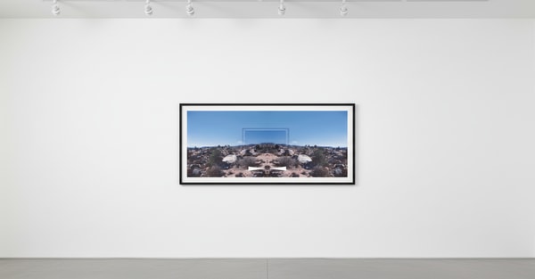 Ed Ruscha - Bow tie - Palm Springs, 2003, Pigmented inkjet