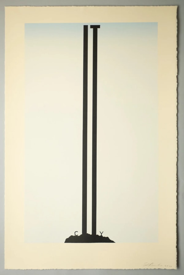 Ed Ruscha - City, 2020