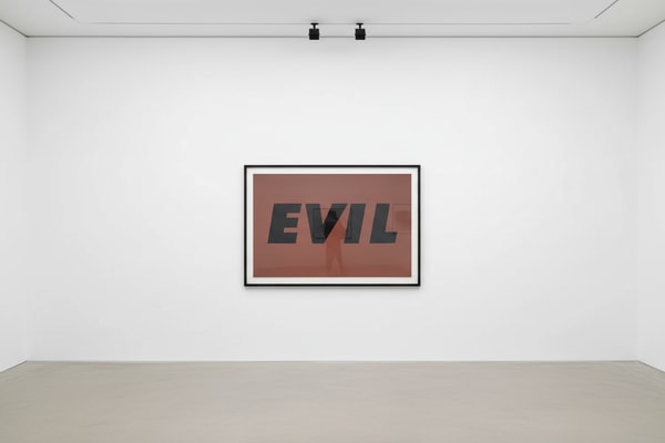 Ed Ruscha - Evil, 1973