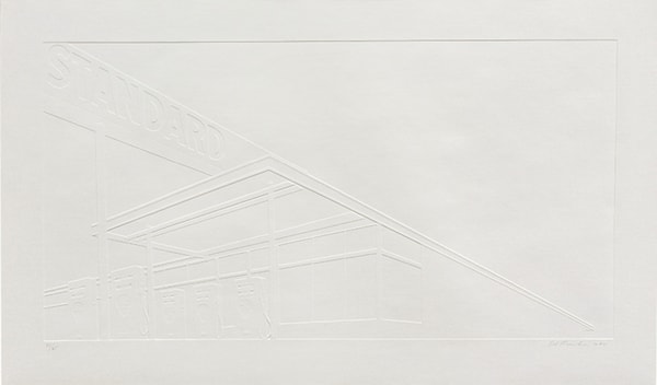 Ed Ruscha - Ghost Station, 2011