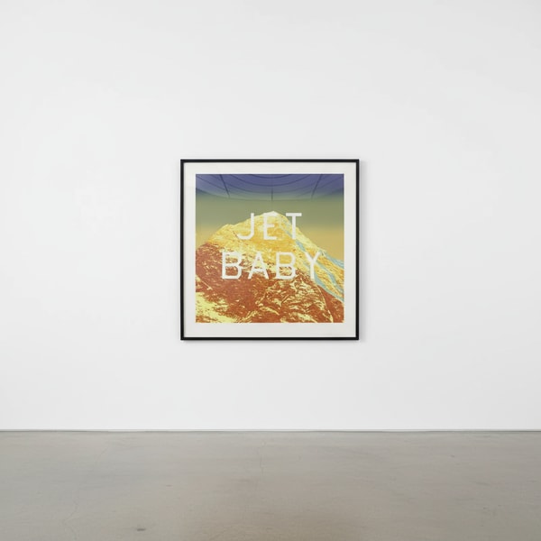Ed Ruscha - Jet Baby, 2011