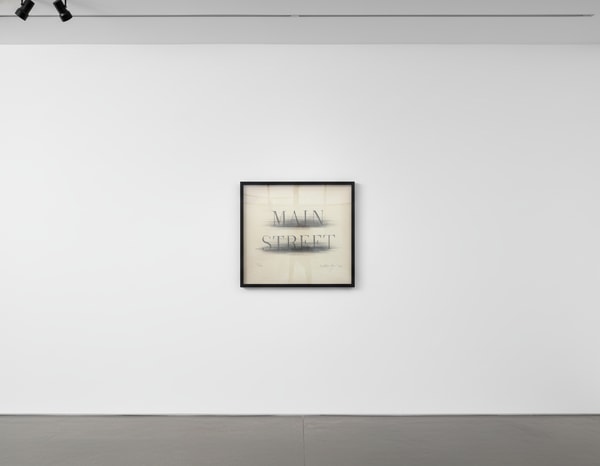 Ed Ruscha - Main Street, 1990