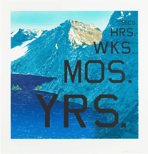 Ed Ruscha - Periods, 2013