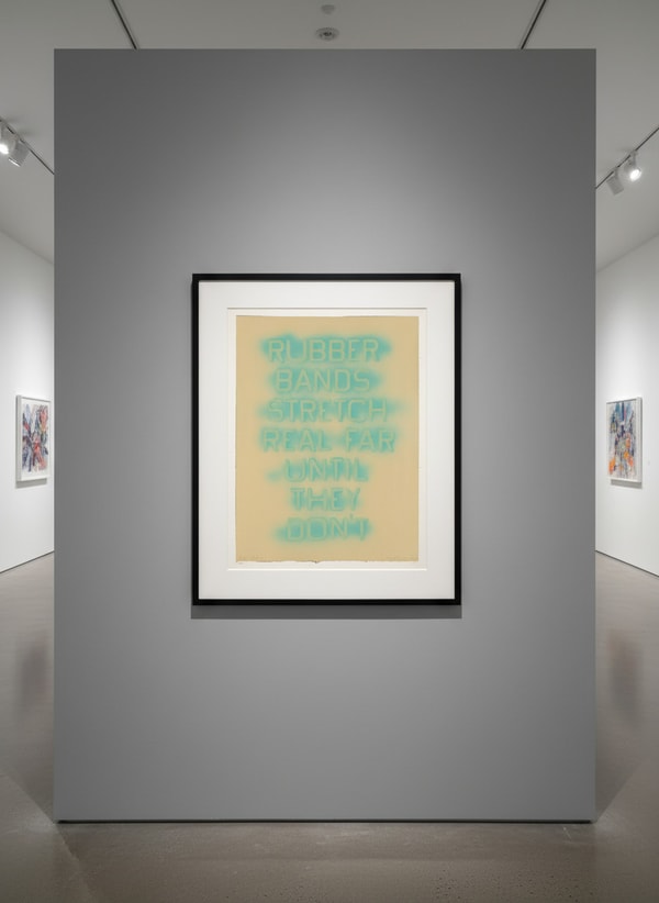Ed Ruscha - Rubber Bands (State II), 2017