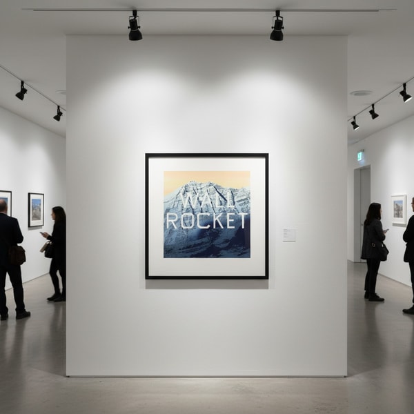 Ed Ruscha - Wall Rocket, 2013