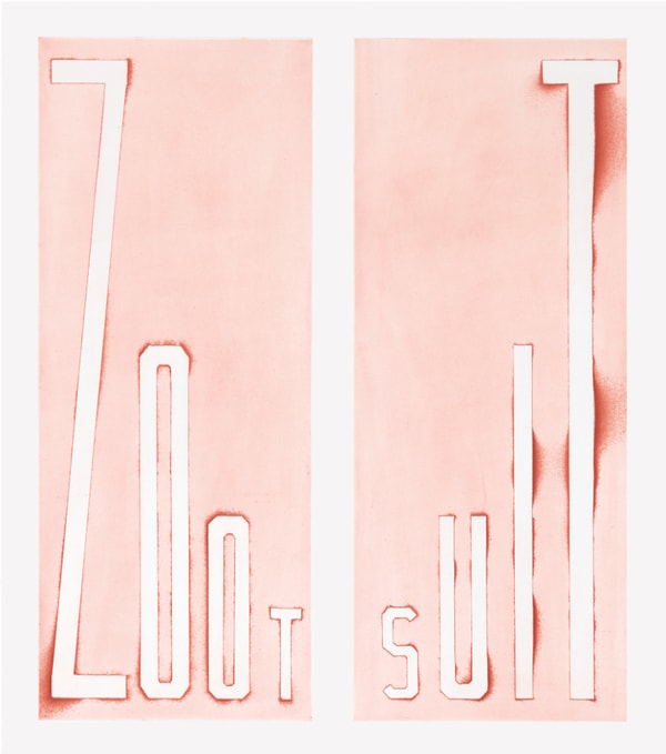 Ed Ruscha - Zoot Suit, 2014