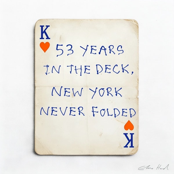 Elmo Hood - New York Never Folder, 2026