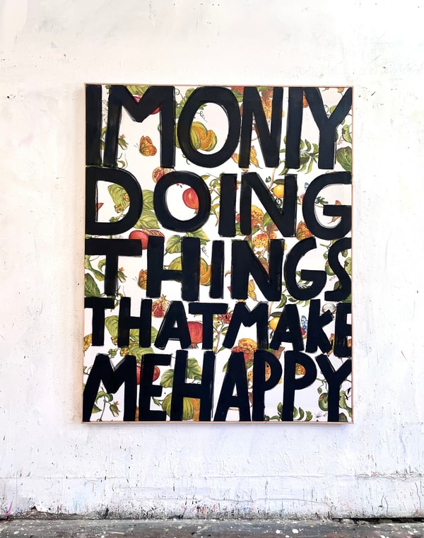 Eric Stefanski - Doing Things, 2025, Oil on canvas