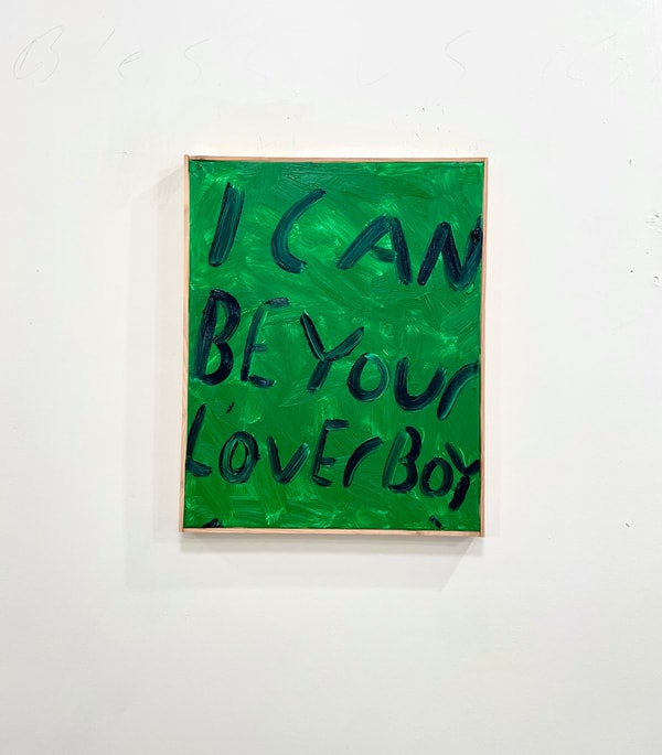 Eric Stefanski - I Can Be Your Lover Boy, 2023, Oil on canvas