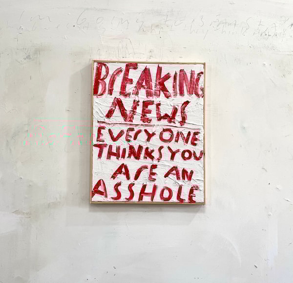 Eric Stefanski - News, 2023, Oil on canvas