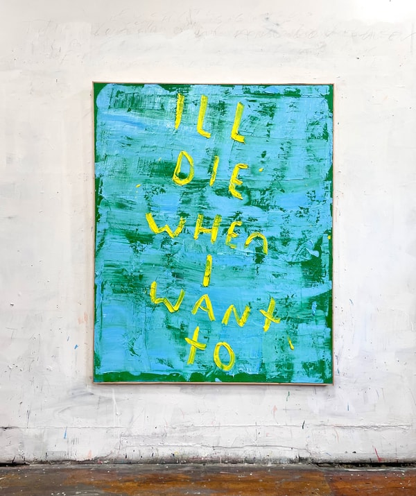 Eric Stefanski - When I Want To, 2023, Oil on canvas