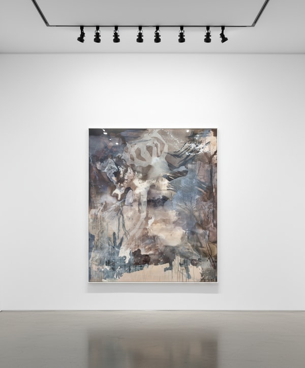 Fontaine Scarelli - Romulan - Shadows Within Shadows, 2026, Mixed media on canvas