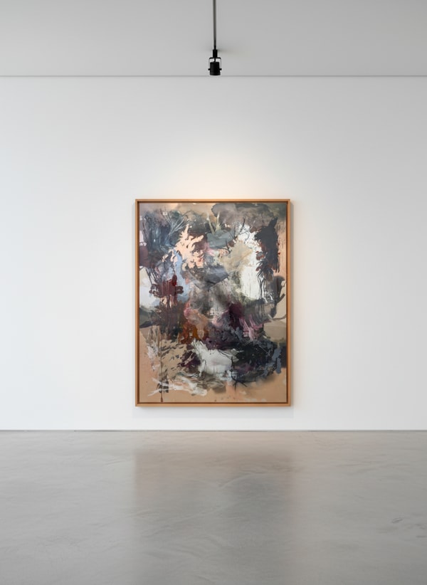 Fontaine Scarelli - The Waiting Place, 2026, Mixed media on canvas
