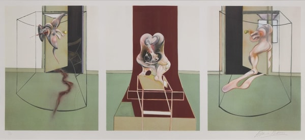 Francis Bacon - after Triptych (1981) inspired by the Oresteia of Aeschylus, 1981, 1981