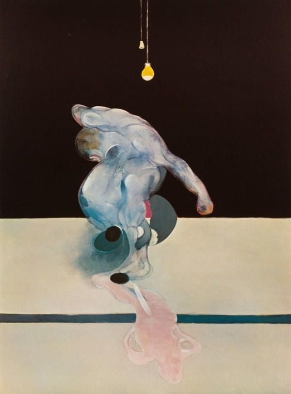 Francis Bacon - Triptych, March 1974 - centre panel, 1978, 1978, Offset lithograph on Wove paper
Signed and numbered