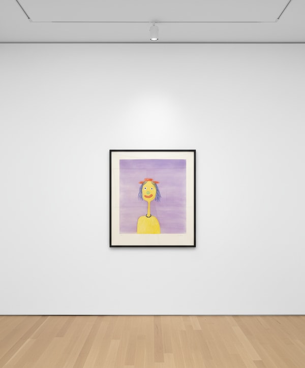 George Condo - Clown, 1989