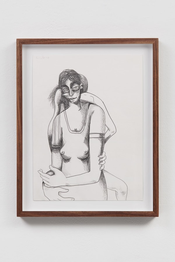George Condo - Incomprehensible Dream 1, 2003, Pencil on paper