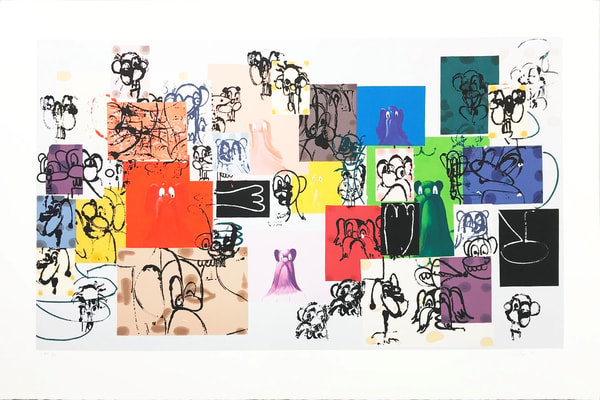 George Condo - Paper Faces, 2000