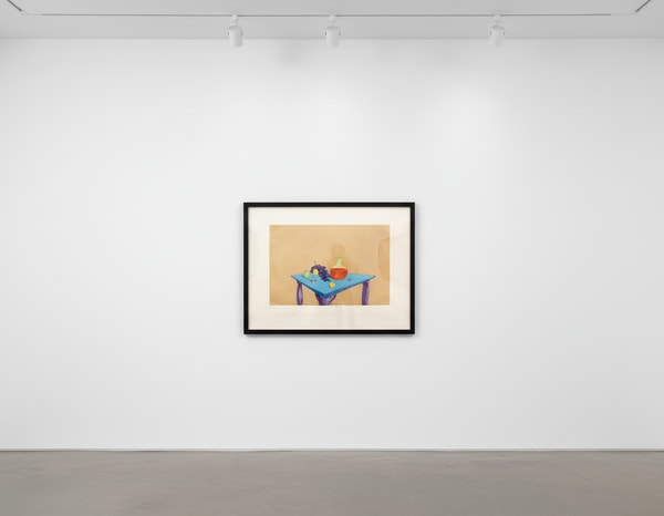 George Condo - Table, 1989, Color etching