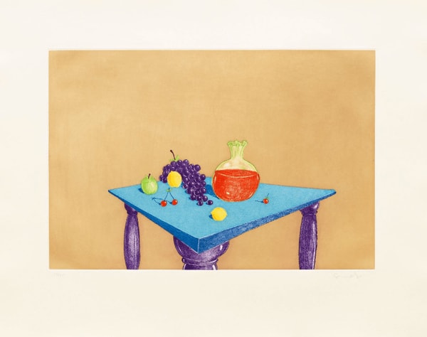 George Condo - Table, 1989