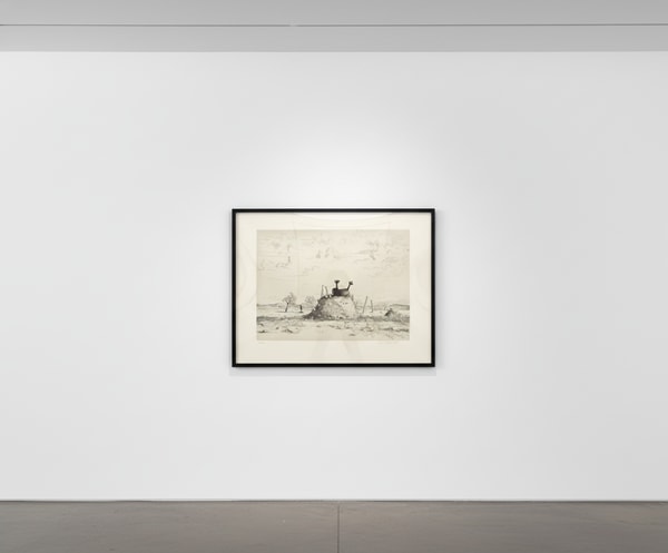 George Condo - Untitled (Port of 4), 1989, Etching