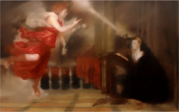 Gerhard Richter - Verkündigung Nach Rizian P12, 2015