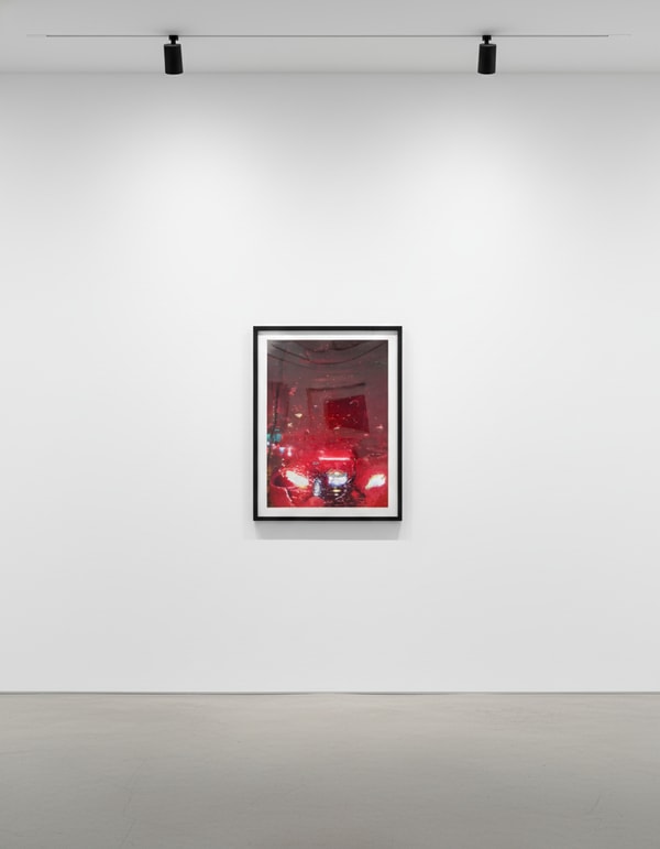 Gregory Thielker - Prelude (Crimson), 2024, Oil on canvas