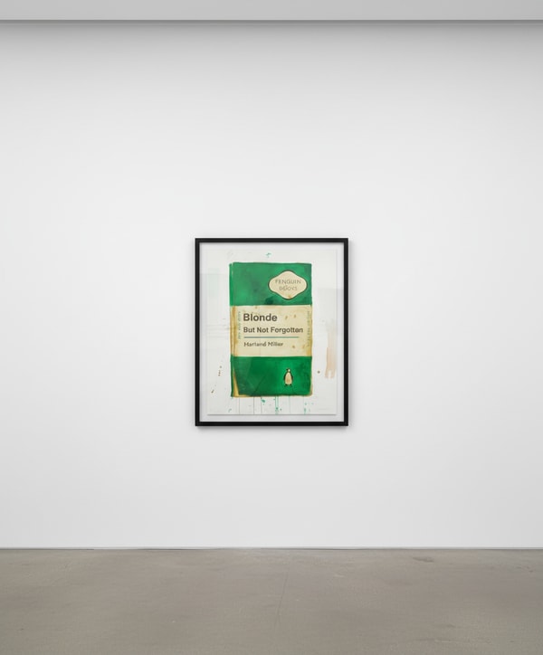 Harland Miller - Blonde But Not Forgotten, 2013, Screen print