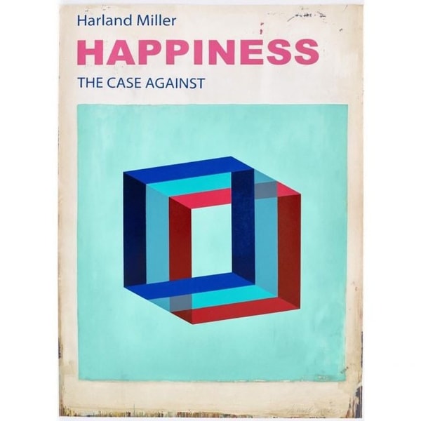 Harland Miller - Happiness, The Case Against (Large), 2017