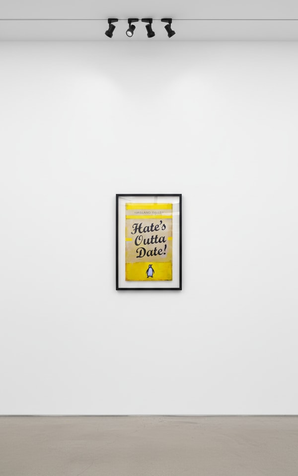 Harland Miller - Hate's Outta Date, 2017