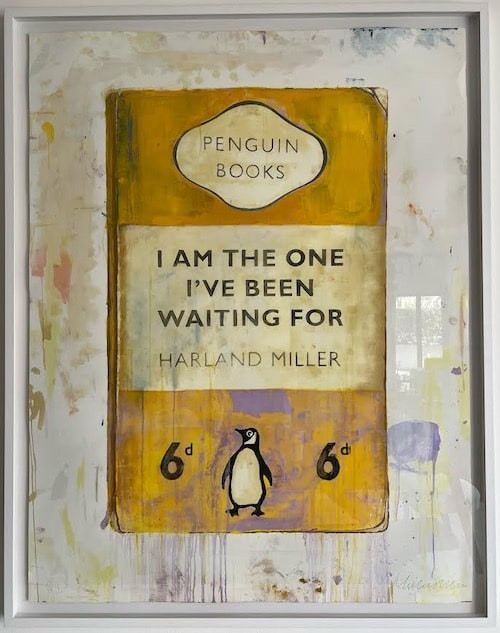 Harland Miller - I Am The One I've Been Waiting For (Yellow)