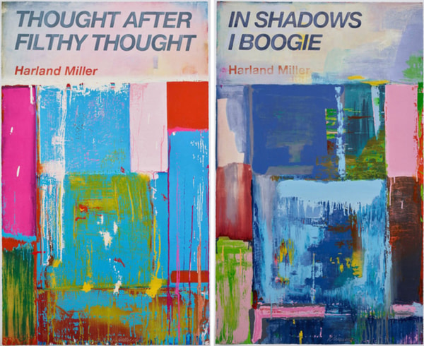 Harland Miller - In Shadows I Boogie , Thought After Filthy Thought, 2019