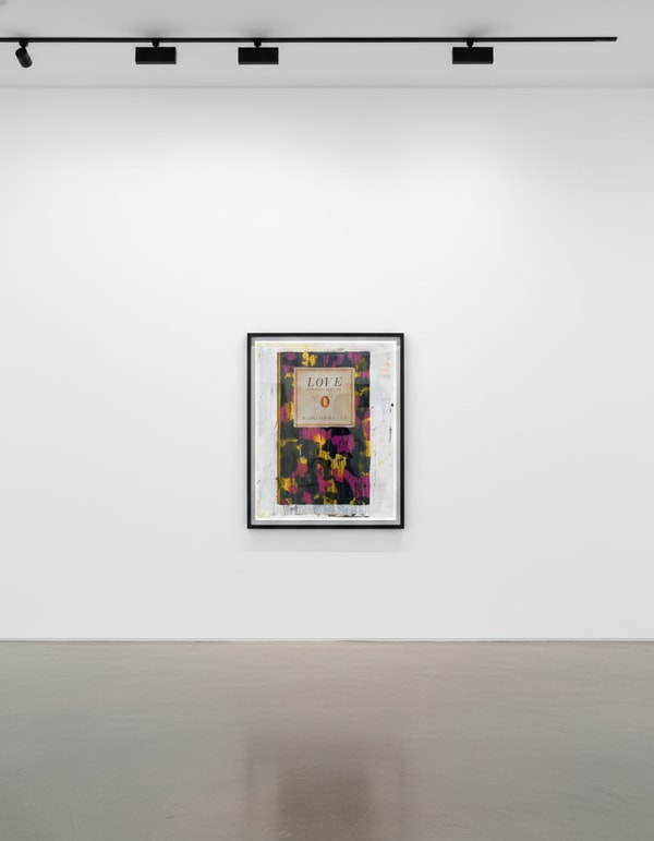 Harland Miller - Love Conquers Nothing, 2011, Screen print