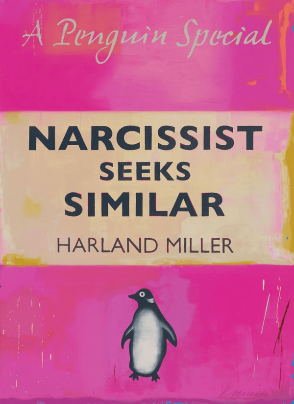 Harland Miller - Narcissist Seeks Similar (Small), 2021