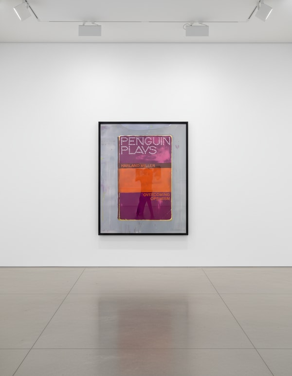 Harland Miller - Overcoming Optimism, 2014, Screen print