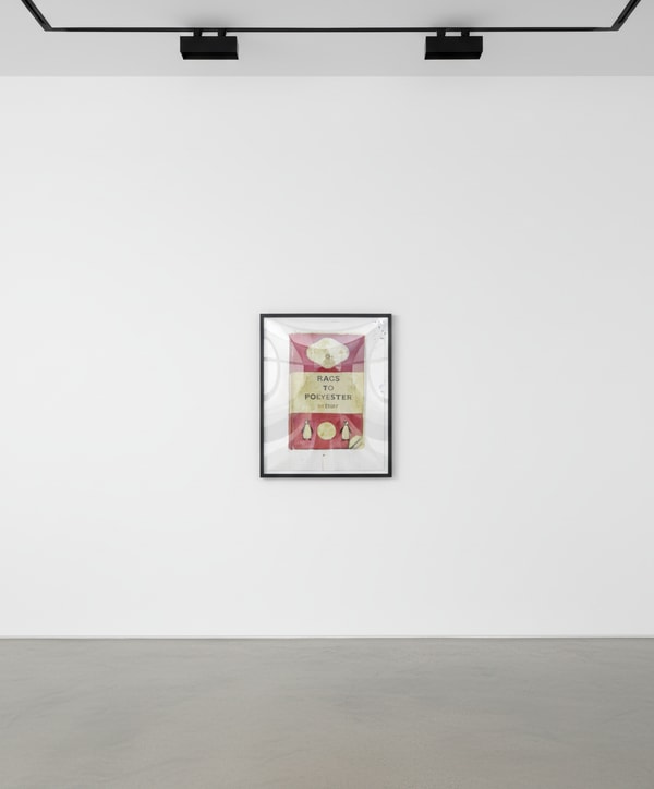 Harland Miller - Rags To Polyester, 2014, Screen print