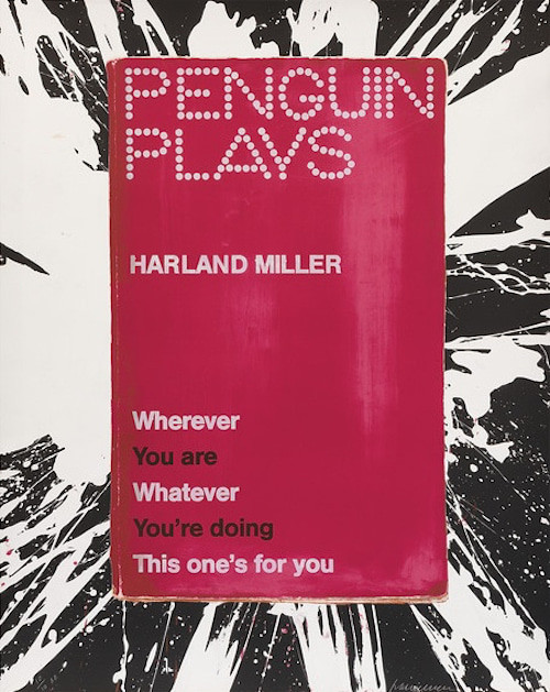 Harland Miller - Wherever You Are Whatever You're Doing, 2016