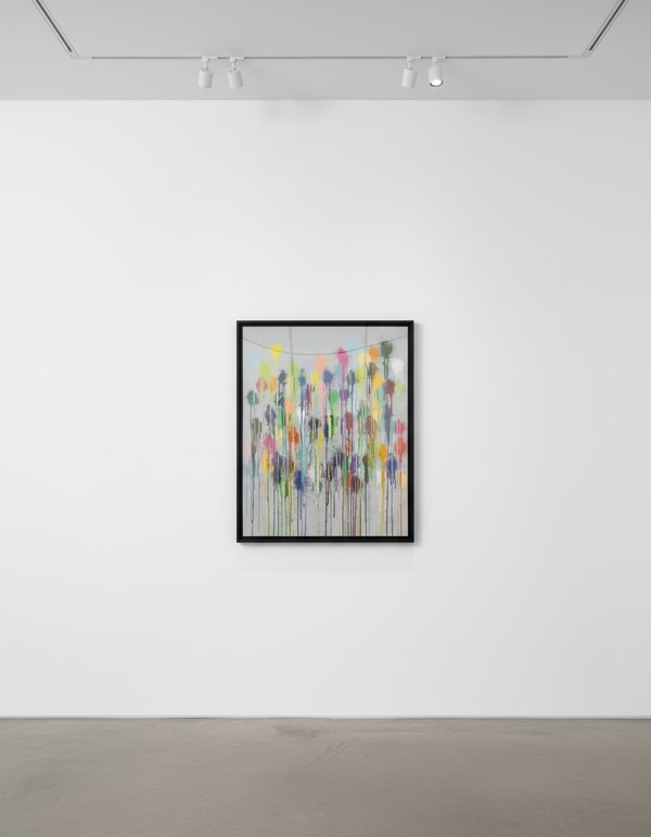 Ian Davenport - Colour Splat Fizz, 2019