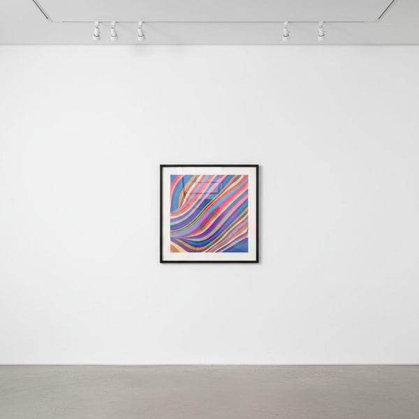 Ian Davenport - Diagonals, 2019, Etchings