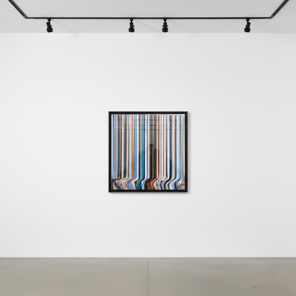 Ian Davenport - Winter (The Four Seasons), 2019, One from a series of four etchings with chine collé on Hahnemühle Bright ...