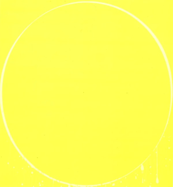 Ian Davenport - Yellow, Lemon Yellow, Yellow, 2002