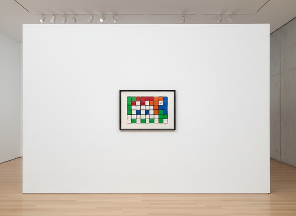 Invader - 6 Cubes  (Orange/Blue), 2009