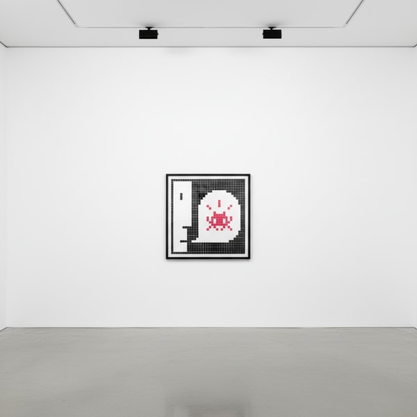 Invader - Alert : System Infected (grey), 2021